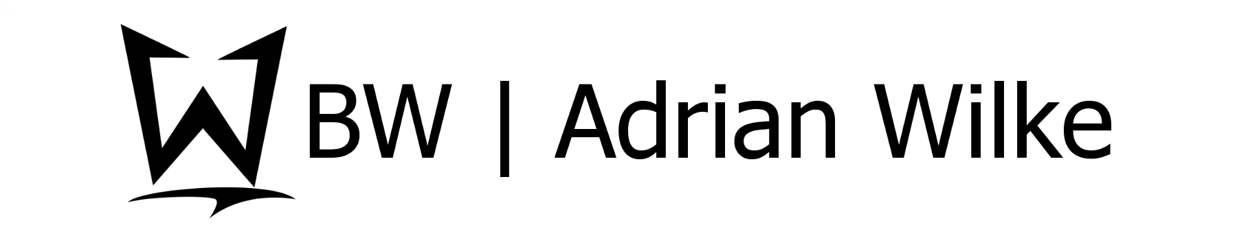 Logo Bewerbung Adrian Wilke